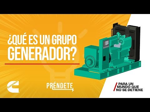 ¿Qué es un grupo electrógeno?