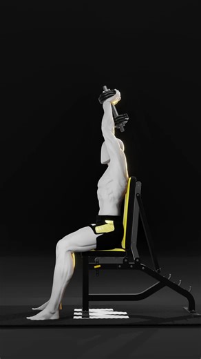 Most overhead triceps extensions miss the triceps