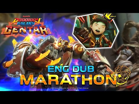 BoBoiBoy Galaxy GENTAR MARATHON EP1-4 (ENG DUB)