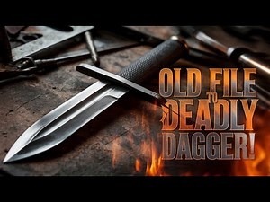 Making A Dagger From an Old File