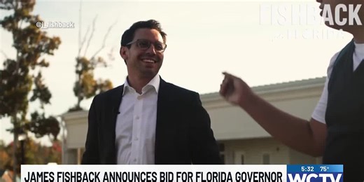 James Fishback announces bid for Florida governor