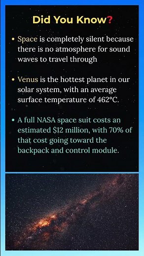 3 Mind-Blowing Space Facts That Will Shock You!