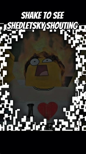 Shake to see Shedletsky shouting with anger #shake #roblox #2026