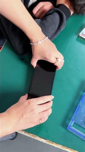 Still using a regular screen protector for your phone? This high-alumina dust-free screen protector