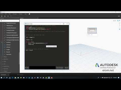 Viết Script Python trong Dynamo, Revit | Bài 10: Sử dụng vòng lặp