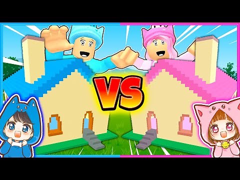 どっちの家が強い？ちろるVSぴのロブロックス🏠【 ROBLOX / ロブロックス 】