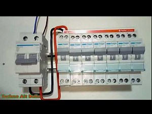 DPN Automatic circuit breaker connection.