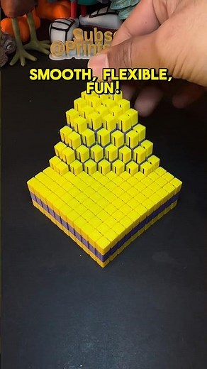 3D-Printed Flexigrid Fidget, Play with Toys. #3dprinting #toys #fidget