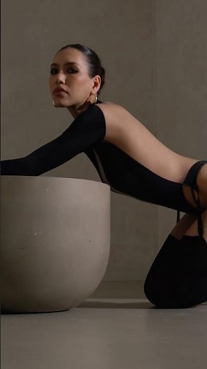 Maison Close Pure Tentation Long Sleeve Thong Bodysuit With Garters 🖤