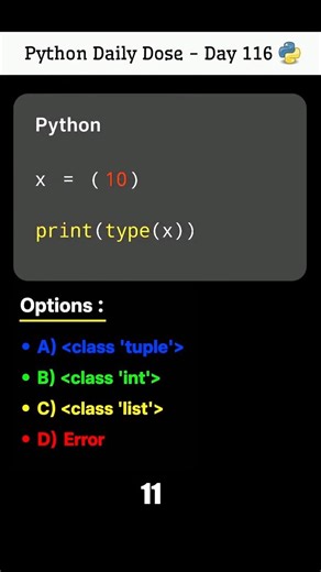 Python daily dose ✨ #coding #python #shorts