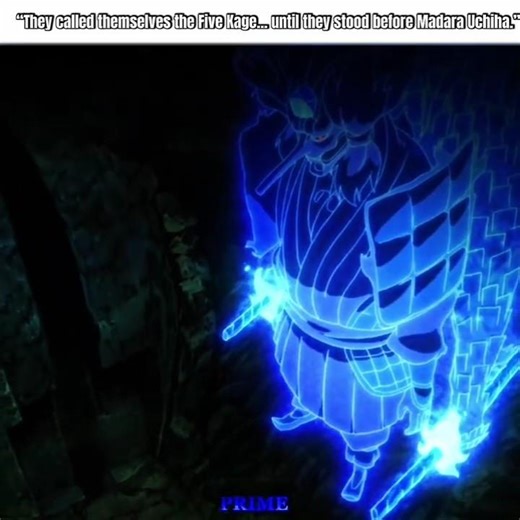 “So This Is Madara Uchiha’s Strength…” 🥶 | Five Kage vs Madara | Manana Slowed