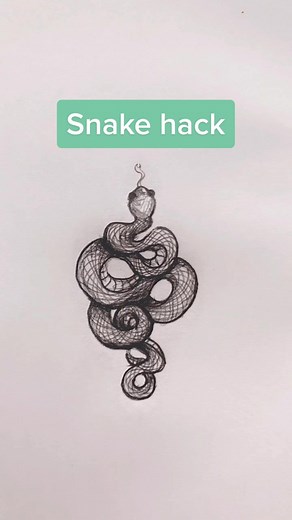 Snake Drawing Tutorial: Hognose & Rattlesnake