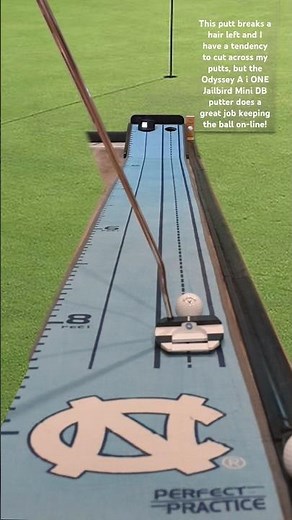 Odyssey Ai-ONE Jailbird Mini DB -- Perfect Practice #golf #odyssey #perfectpractice ⛳