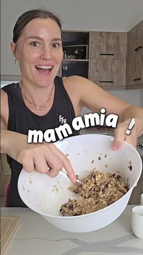 A DELICIOUS AND HEALTHY SNACK 🍪 Recipe in description ⬇️