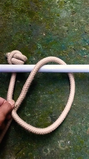 How to Remove a Stuck Rope From a Pipe Without Cutting it 💯