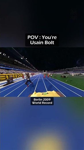 POV Usain Bolt World Record 💀👀 3D