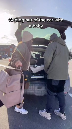 Remember the days you could just get out of your car and go?! #parenthumor #parentsoftiktok #toddlermom #parentlife #momlife @thesheriff_family