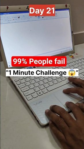 “99% Log Ye MS Paint Trick Nahi Kar Pate 😱 | Chrome Logo Challenge!”#techtips #computertricks