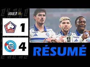 LOSC Lille vs. RC Strasbourg (1-4) RÉSUMÉ ET BUTS | Ligue 1 McDonald's 2025/26