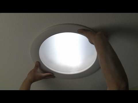 Skylight Tube Installation - Installing the Diffuser Lens Assembly