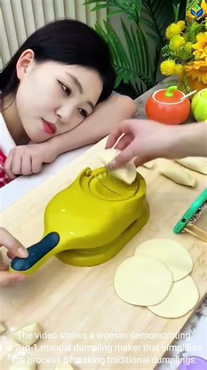 Speed Up Your Meal Prep: Effortless Dumpling Making in Seconds