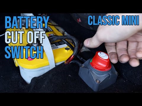 How to add a Battery Cut off to a Classic Mini
