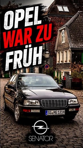 Opel Senator B: Better than Mercedes & BMW? 👑