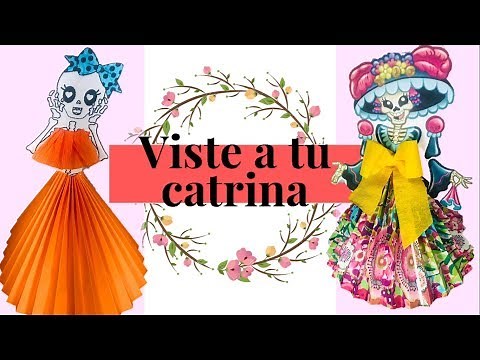 HOW TO MAKE MEXICAN CATRINAS STEP BY STEP | Day of the Dead Crafts