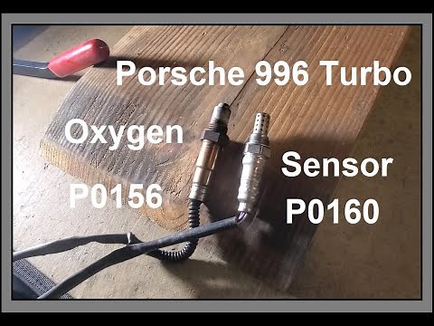 How to Change O2 Sensor for Porsche 996 Turbo Oxygen Sensor P0156 P0160 Bank 2 Sensor 2