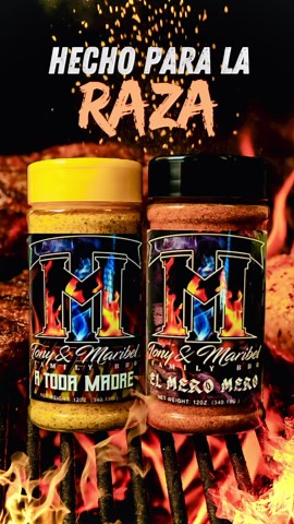 Tony & Maribel “El Mero Mero”Carne Asada Seasoning 12 oz.