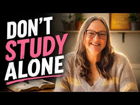 You’re Not Meant to Study the Bible Alone | The Holy Spirit's Role in Bible Study