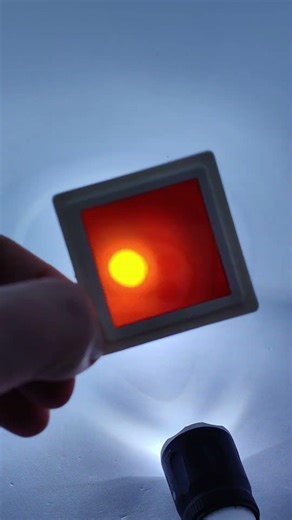 Secret hidden in transmission hologram! #science #physics #optics