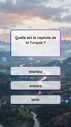 Teste tes connaissances 🧠​ #quiz #quiztime #challenge