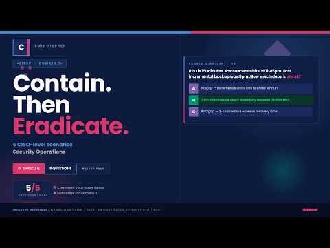 CISSP Domain 8 | Secure the Code | 5 AppSec Scenarios in 5 Minutes | SERIES FINALE