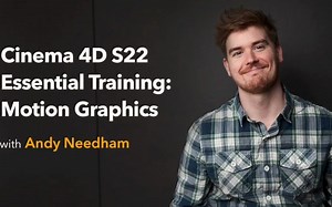 C4D S22高级运动图形粒子特效案例教程