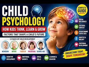 🧠 Child Psychology Explained | Factors That Shape a Child’s Mind & Development