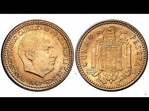 Cuánto valen las pesetas de Franco y cómo clasificarlas