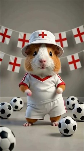 Pip's been warming up all day for England's World Cup opener.