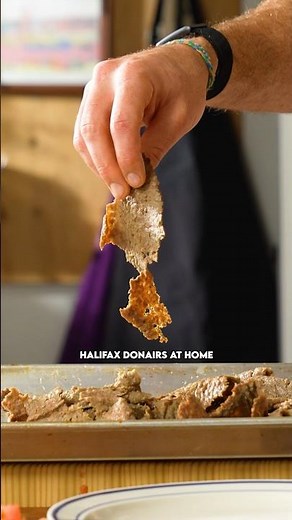 How to Make Halifax Donairs At Home with This Super Thin Donair Meat Method!