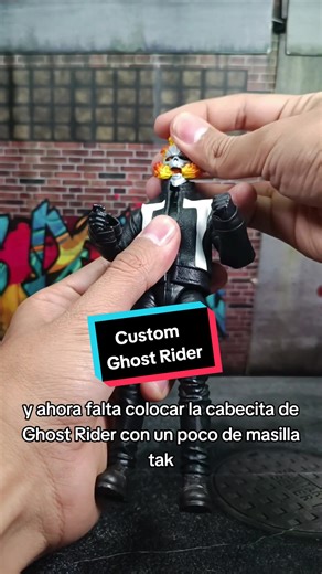 Custom de Robbie Reyes: Ghost Rider a la Volada