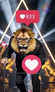 The mind-blowing instant an old man becomes a lion on AGT 2025