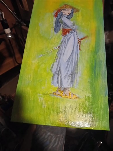 ONNA-MUSHA Painting #tiktok #art #genx #video #viral