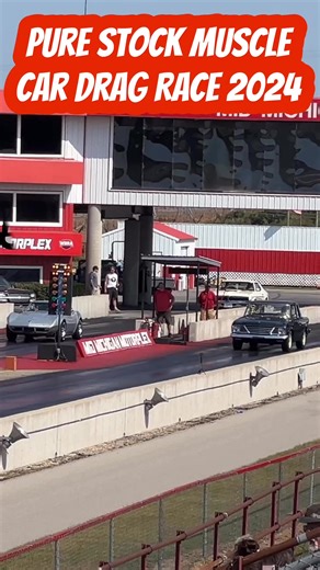 Ian Ashton on Instagram: "‘74 Chevy Corvette 350 L82 vs. ‘64 Studebaker Challenger 289 R2 4 speed Pure Stock Muscle Car Drag Race 2024 PSMCDR"