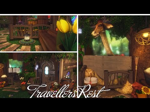 ✧Travellers Rest ✧ Medium House ✧ FREE Design ✧Final Fantasy XIV Housing Walkthrough✧FFXIV✧ FF14