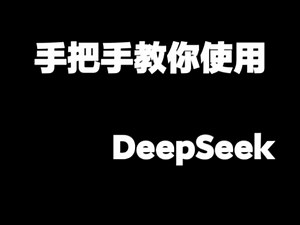 手把手教你使用DeepSeek