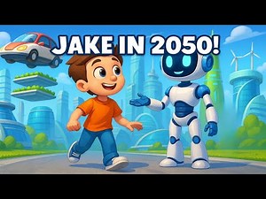 Jake Goes to the Future! 🚀 A 2050 Adventure for Kids