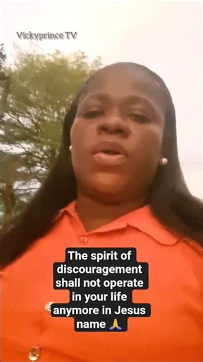 The spirit of discouragement shall not operate in your life anymore in Jesus name 🙏