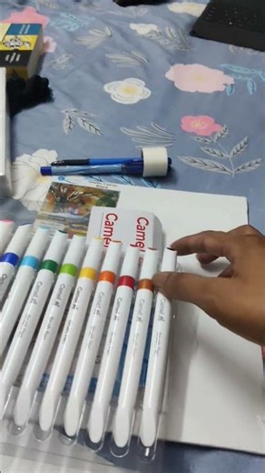 #Quick & simple drawing using pencil & Brush pen. #painting #art #song #love