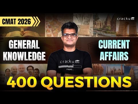 Top 400+ CMAT GK Questions & Answers | Static GK + Current Affairs for CMAT GK Preparation 2026