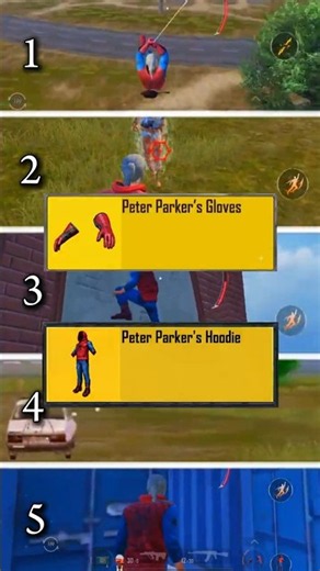 BGMI Spider-Man Update Explained 😍 All New Features & Powers (4.5 Update) #bgmi #bgmishorts #pubg